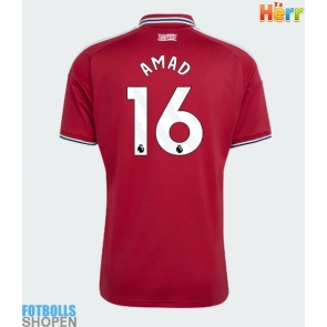 Billiga Manchester United Amad Diallo #16 Hemmatröja 2026-27 Kortärmad